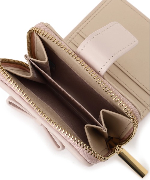 JILL by JILL STUART（ジルバイジルスチュアート）の「ミニリボンパフィーウォレット（財布・レディース・ブルー/ピンク/ブラック・FREE）」の12枚目の写真