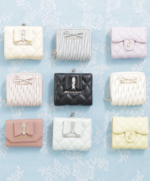JILL by JILL STUART（ジルバイジルスチュアート）の「ミニリボンパフィーウォレット（財布・レディース・ブルー/ピンク/ブラック・FREE）」の22枚目の写真