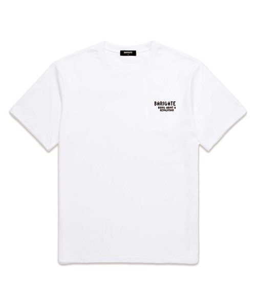 BARIGATE(バリゲート)の「スポッテッドロゴ 半袖Tシャツ (BS006) ホワイト(Tシャツ/カットソー・レディース・その他・SMALL/MEDIUM/LARGE/X-LARGE/XX-LARGE)」の2枚目の写真