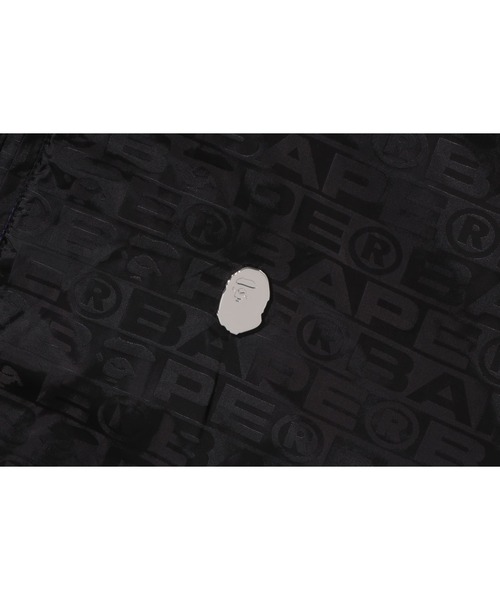 A BATHING APE(アベイシングエイプ)の「LUX SPORT PATTERN & LINE CAMO QUILTED REVERSIBLE JACKET(ミリタリージャケット・メンズ・ブラック・X-LARGE/LARGE/SMALL/MEDIUM/XX-LARGE)」の4枚目の写真