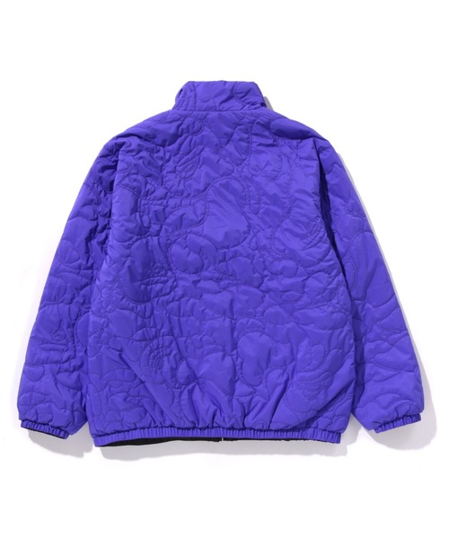 A BATHING APE(アベイシングエイプ)の「LUX SPORT PATTERN & LINE CAMO QUILTED REVERSIBLE JACKET(ミリタリージャケット・メンズ・ブラック・X-LARGE/LARGE/SMALL/MEDIUM/XX-LARGE)」の6枚目の写真