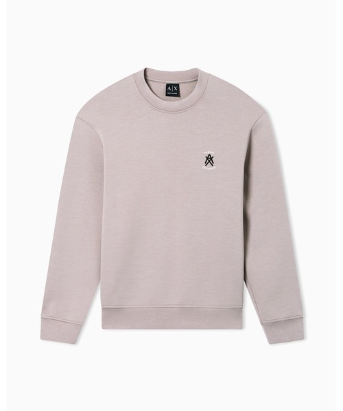 ARMANI EXCHANGE(アルマーニエクスチェンジ)の「【A|X アルマーニ エクスチェンジ】AXロゴ スウェットプルオーバー(EC限定カラー含)(スウェット・メンズ・グレイッシュベージュ/ブラック・LARGE/MEDIUM/SMALL/X-LARGE/X-SMALL/XX-LARGE)」の6枚目の写真