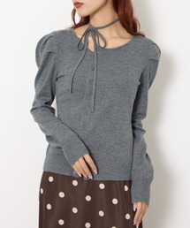 CURVE RIBBON HG PUFF TOPS カーヴリボンハイゲージ パフトップス 冬服 春服