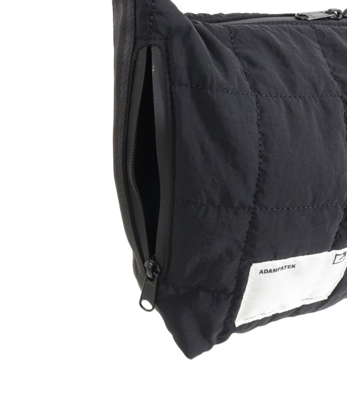 ADAM PATEK（アダムパテック）の「【ADAMPATEK/アダムパテック】square quilt middle shoulder bag / スクエアキルトミディアムショルダーバッグ（ショルダーバッグ・メンズ・カーキ/ブラック/グレー・FREE）」の19枚目の写真