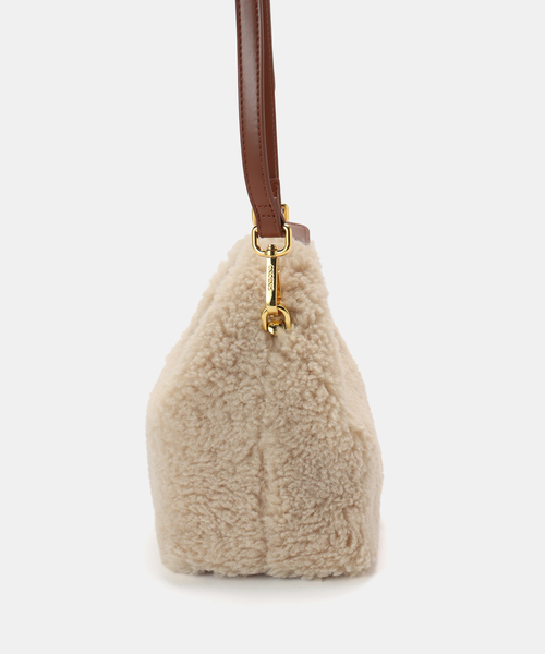 JOURNAL STANDARD relume（ジャーナルスタンダード　レリューム）の「【SINBONO/シンボノ】 Vienna Top Handle Crossbody Bag（ショルダーバッグ・レディース・アイボリー/チャコールグレー・FREE）」の5枚目の写真