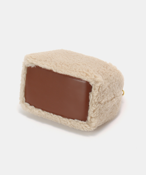 JOURNAL STANDARD relume（ジャーナルスタンダード　レリューム）の「【SINBONO/シンボノ】 Vienna Top Handle Crossbody Bag（ショルダーバッグ・レディース・アイボリー/チャコールグレー・FREE）」の7枚目の写真