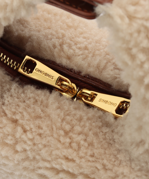 JOURNAL STANDARD relume（ジャーナルスタンダード　レリューム）の「【SINBONO/シンボノ】 Vienna Top Handle Crossbody Bag（ショルダーバッグ・レディース・アイボリー/チャコールグレー・FREE）」の11枚目の写真