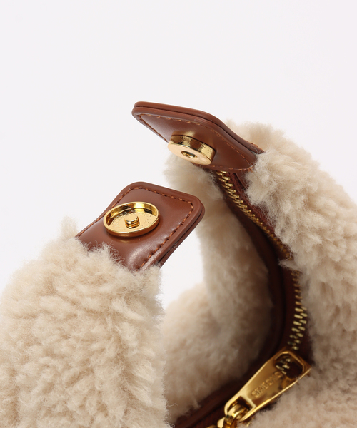 JOURNAL STANDARD relume（ジャーナルスタンダード　レリューム）の「【SINBONO/シンボノ】 Vienna Top Handle Crossbody Bag（ショルダーバッグ・レディース・アイボリー/チャコールグレー・FREE）」の12枚目の写真