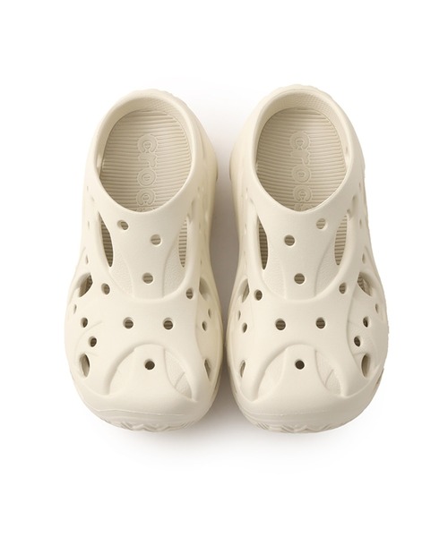 crocs(クロックス)の「crocs Caged Clog / クロックス ケージド クロッグ(サンダル・レディース・アイボリー・22.0cm/23.0cm/24.0cm/25.0cm)」の2枚目の写真