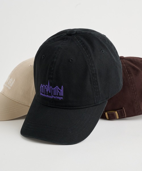 Manhattan Portage（マンハッタンポーテージ）の「【Manhattan Portage】マンハッタンポーテージ WASHED TWILL 6P CAP コットンツイル6パネルキャップ　MP319（キャップ・メンズ・チャコールグレー/ライトブルー/ブラック/パープル/サンドベージュ/ベージュ/ブラウン・FREE）」の7枚目の写真