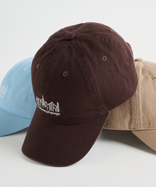 Manhattan Portage（マンハッタンポーテージ）の「【Manhattan Portage】マンハッタンポーテージ WASHED TWILL 6P CAP コットンツイル6パネルキャップ　MP319（キャップ・メンズ・チャコールグレー/ライトブルー/ブラック/パープル/サンドベージュ/ベージュ/ブラウン・FREE）」の4枚目の写真