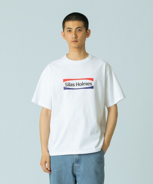SILAS(サイラス)の「RACING S/S TEE(Tシャツ/カットソー・メンズ・アッシュ/ブラック/ホワイト・XL/L/M)」の2枚目の写真