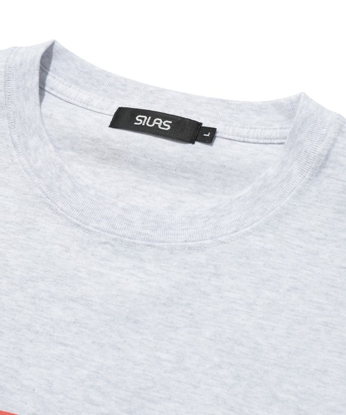 SILAS(サイラス)の「RACING S/S TEE(Tシャツ/カットソー・メンズ・アッシュ/ブラック/ホワイト・XL/L/M)」の6枚目の写真