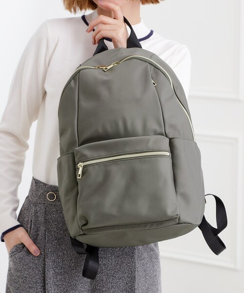 grove(グローブ)の「【インスタ】人間工学撥水多機能リュック(バックパック/リュック・レディース・ブラック/カーキ/ダークグレー・00)」の3枚目の写真