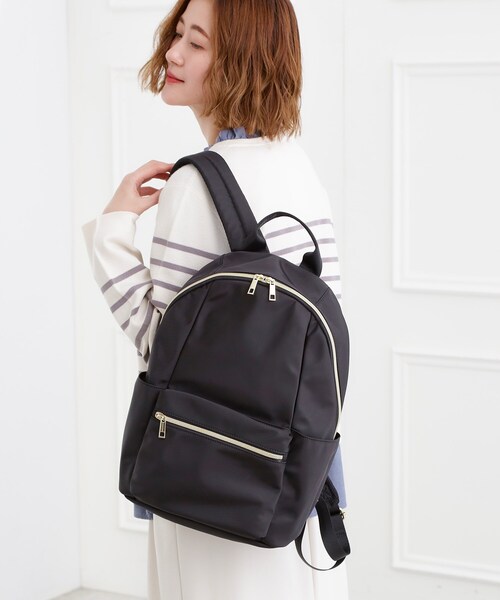 grove(グローブ)の「【インスタ】人間工学撥水多機能リュック(バックパック/リュック・レディース・ブラック/カーキ/ダークグレー・00)」の6枚目の写真