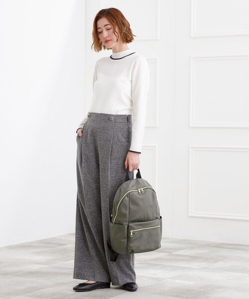 grove(グローブ)の「【インスタ】人間工学撥水多機能リュック(バックパック/リュック・レディース・ブラック/カーキ/ダークグレー・00)」の9枚目の写真