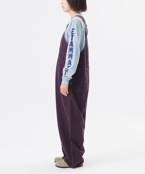BEAMS BOY(ビームスボーイ)の「【別注】BIGMAC / オーバーダイ オーバーオール 26SS(サロペット/オーバーオール・レディース・パープル・MEDIUM/SMALL)」の7枚目の写真