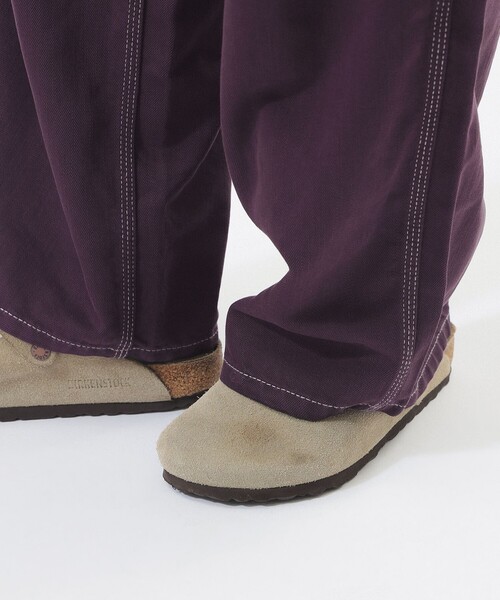 BEAMS BOY(ビームスボーイ)の「【別注】BIGMAC / オーバーダイ オーバーオール 26SS(サロペット/オーバーオール・レディース・パープル・MEDIUM/SMALL)」の14枚目の写真