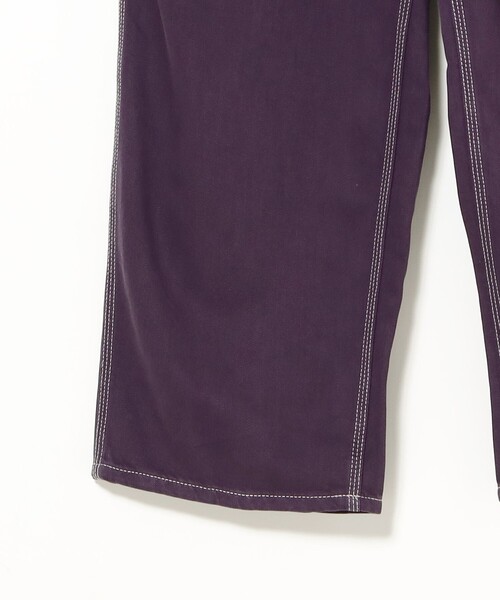 BEAMS BOY(ビームスボーイ)の「【別注】BIGMAC / オーバーダイ オーバーオール 26SS(サロペット/オーバーオール・レディース・パープル・MEDIUM/SMALL)」の4枚目の写真