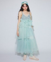 Candy Stripper（キャンディストリッパー）の「RIBBON RIBBON TULLE ワンピース（ワンピース）」