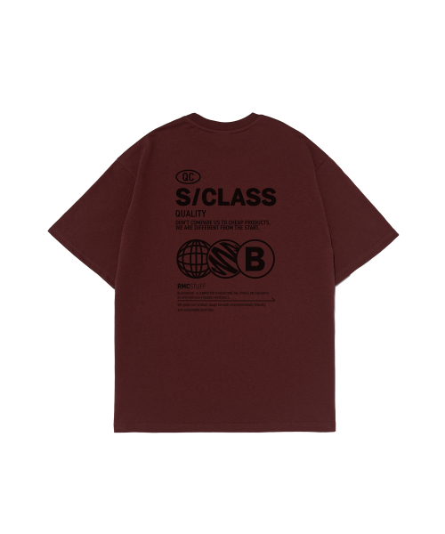 BLACK BRIAR(ブラックブライアー)の「シグネチャークラスロゴTシャツ(ワイン)(Tシャツ/カットソー・レディース・その他・M/L/XL/2XL)」の2枚目の写真