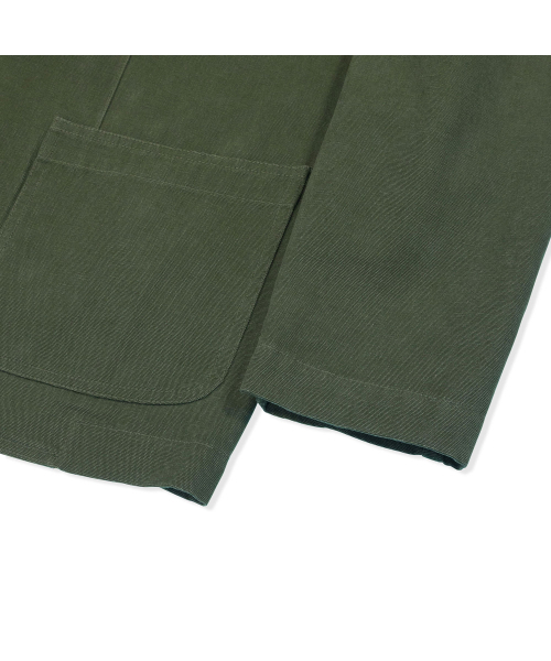 PRODESHIRT(プロデシャツ)の「ヴィンテージコットンオックスフォードブレザー(オリーブ)(テーラードジャケット・メンズ・その他・L/XL)」の8枚目の写真