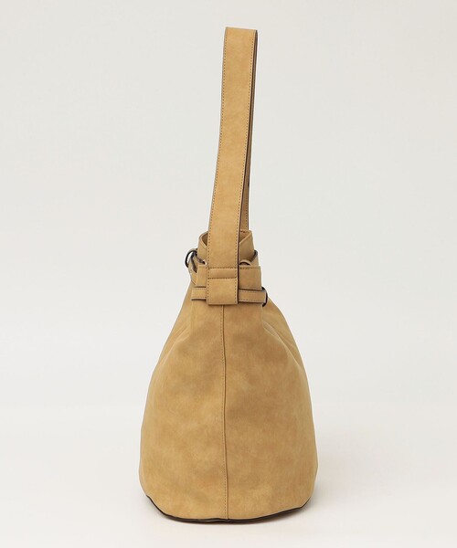 quaranciel（カランシエル）の「quaranciel: ワンハンドル ベルトデザイン トート バッグ（A4対応）（トートバッグ・レディース・ベージュ/グレー/ピンク・ONE SIZE）」の11枚目の写真