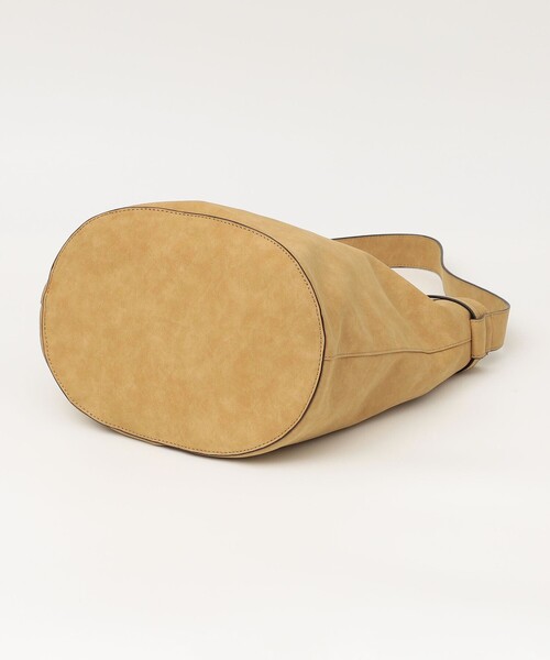 quaranciel（カランシエル）の「quaranciel: ワンハンドル ベルトデザイン トート バッグ（A4対応）（トートバッグ・レディース・ベージュ/グレー/ピンク・ONE SIZE）」の9枚目の写真