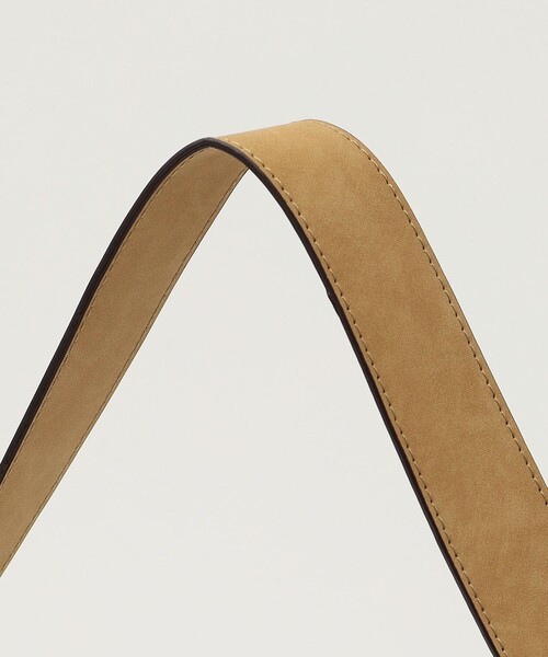 quaranciel（カランシエル）の「quaranciel: ワンハンドル ベルトデザイン トート バッグ（A4対応）（トートバッグ・レディース・ベージュ/グレー/ピンク・ONE SIZE）」の7枚目の写真