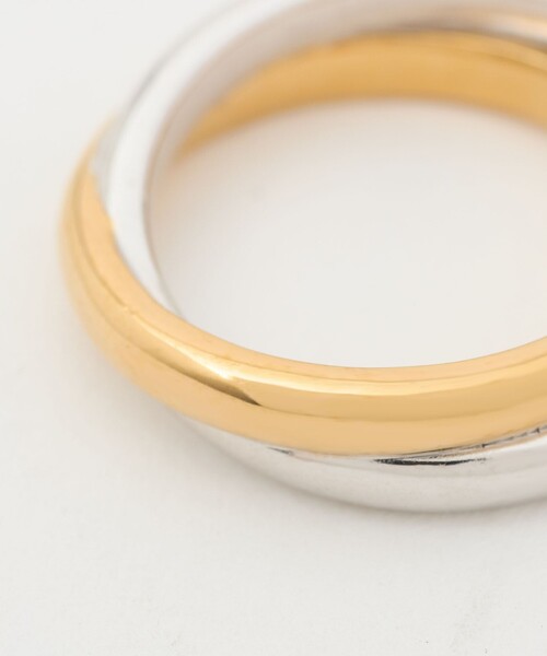 by Preek（バイプリーク）の「＜by Preek＞ミックス クロス リング（リング・レディース・その他1・11/13）」の8枚目の写真