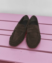feepur（フェピュール）の「【6サイズ展開】スクエアトゥギャザーローファー（ローファー）」