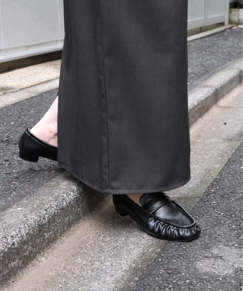 feepur（フェピュール）の「【6サイズ展開】スクエアトゥギャザーローファー（ローファー・レディース・ブラック・22.5/23.5/24.5/25/25.5/26）」の15枚目の写真