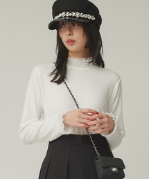 Narcissus | シフォンフリルロンT/レイヤード(Tシャツ/カットソー)