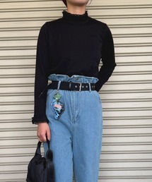 シフォンフリルロンT/レイヤード