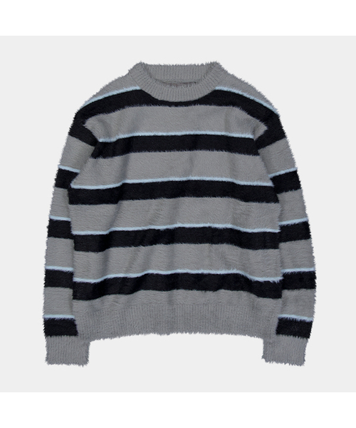 Heatherist triple pull‑over knit [серый]