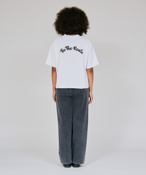 Champion(チャンピオン)の「【Champion/チャンピオン】レディース ショートスリーブTシャツ(Tシャツ/カットソー・レディース・ダークブラウン/モスグリーン/オフホワイト/ブルー系その他3・MEDIUM/LARGE)」の10枚目の写真