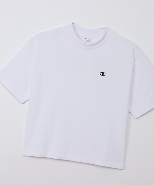 Champion(チャンピオン)の「【Champion/チャンピオン】レディース ショートスリーブTシャツ(Tシャツ/カットソー・レディース・ダークブラウン/モスグリーン/オフホワイト/ブルー系その他3・MEDIUM/LARGE)」の13枚目の写真