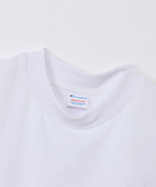 Champion(チャンピオン)の「【Champion/チャンピオン】レディース ショートスリーブTシャツ(Tシャツ/カットソー・レディース・ダークブラウン/モスグリーン/オフホワイト/ブルー系その他3・MEDIUM/LARGE)」の14枚目の写真