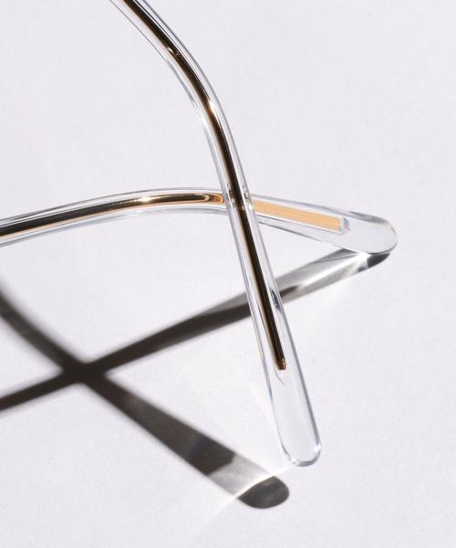 A.D.S.R.（エーディーエスアール）の「＜A.D.S.R.＞ ROMEO/アイウェア（メガネ・メンズ・ゴールド/その他1・フリー）」の4枚目の写真