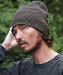 CAMBIO（カンビオ）の「mko13387- Cotton Waffle Simple Watch シンプルワッチ(NF-261-BO010)（ニットキャップ/ビーニー）」