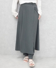 スカートレイヤードパンツ