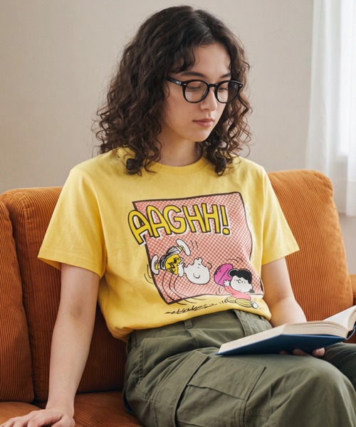 PEANUTS(ピーナッツ)の「【T17】【PEANUTS/ピーナッツ】SNOOPY SHORT SLEEVE TEE(Tシャツ/カットソー・メンズ・その他3/その他1/その他2/その他6/その他5/その他4・LARGE/MEDIUM/X-LARGE)」の6枚目の写真