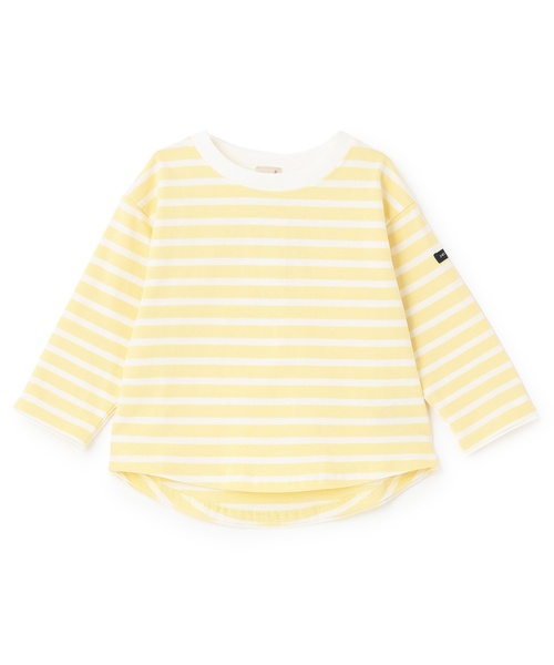 セール】【食品防汚】ボーダー長袖Tシャツ（Tシャツ/カットソー