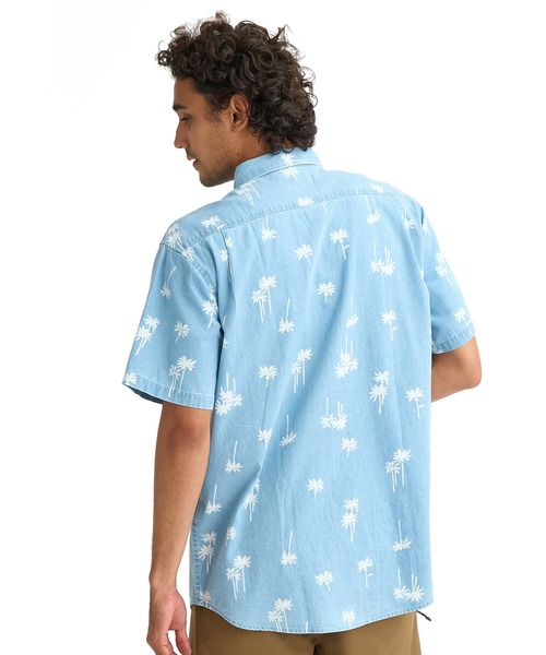 BILLABONG(ビラボン)の「BILLABONG メンズ SUNDAYS MINI SS 半袖シャツ 【2026年春夏モデル】 BG011126(シャツ/ブラウス・メンズ・ライトブルー/ストーン・L/M)」の5枚目の写真