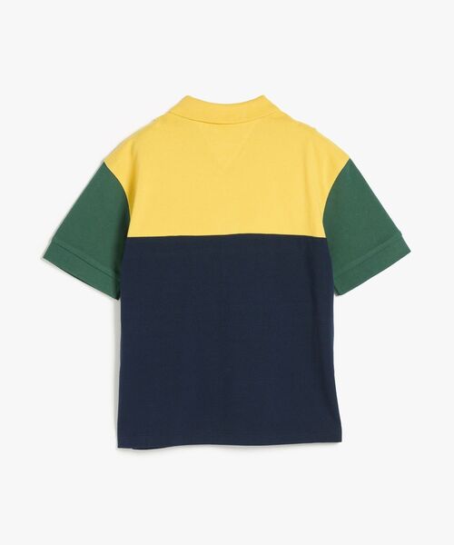 TOMMY HILFIGER（トミーヒルフィガー）の「BOYS モノタイプカラーブロックラグビーポロシャツ（ポロシャツ・キッズ・イエロー/グリーン・140cm/160cm/150cm/130cm）」の12枚目の写真