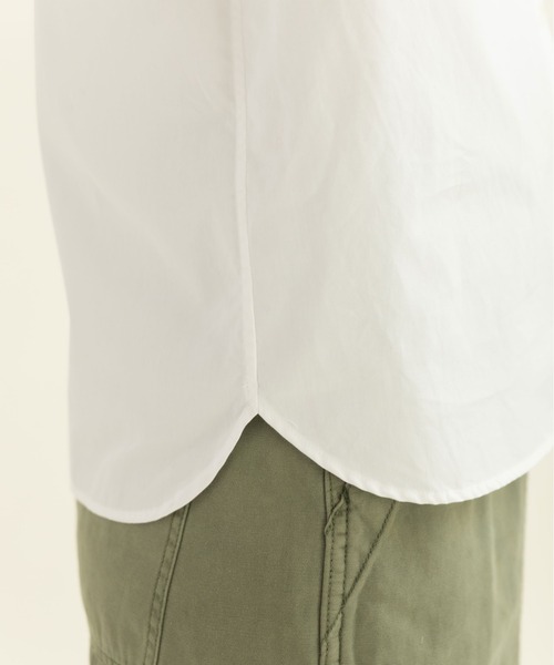 CHILD WOMAN(チャイルドウーマン)の「100/2ブロード・ローンドット 丸襟半袖ブラウス(シャツ/ブラウス・レディース・ホワイト・FREE)」の15枚目の写真