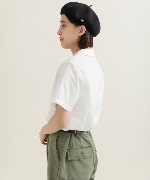 CHILD WOMAN(チャイルドウーマン)の「100/2ブロード・ローンドット 丸襟半袖ブラウス(シャツ/ブラウス・レディース・ホワイト・FREE)」の3枚目の写真