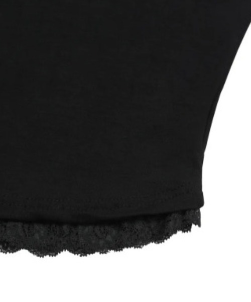 MUCENT（ムセント）の「◇MUCENT◇ブランド直輸入正規品/SUNNIOR LACE V-NECK HALF T サニアレースVネック半袖Tシャツ（Tシャツ/カットソー・レディース・アイボリー/ブラック/グレー・FREE）」の19枚目の写真