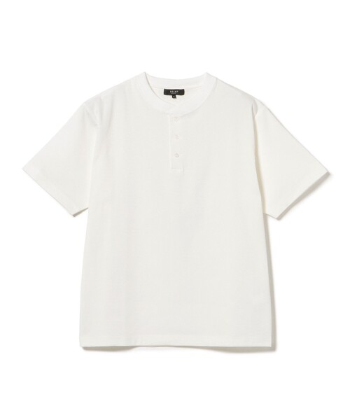 BEAMS HEART(ビームスハート)の「【ユニセックス】PTX サーマル ヘンリー Tシャツ(ストレッチ・吸水速乾)(Tシャツ/カットソー・メンズ・ホワイト/ベージュ・L/M/S/XL)」の6枚目の写真