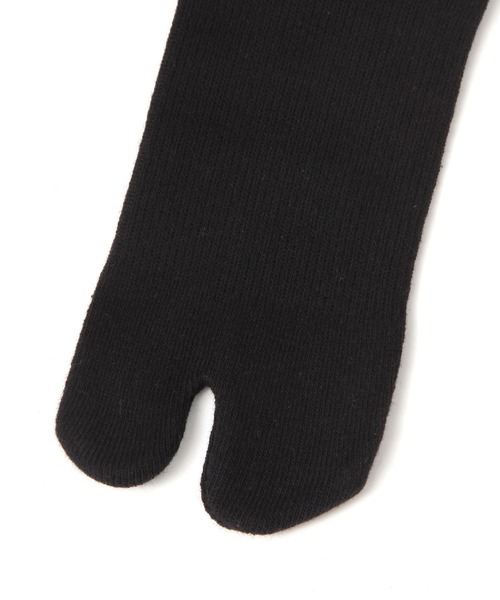 GLOBAL WORK(グローバルワーク)の「足袋クルーソックス/644640(ソックス/靴下・レディース・ブラック/オフホワイト/グレー・FREE)」の6枚目の写真